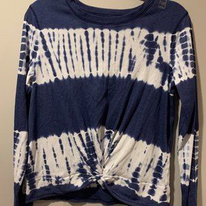 Justice Long Sleeved Tie-Dye Shirt
